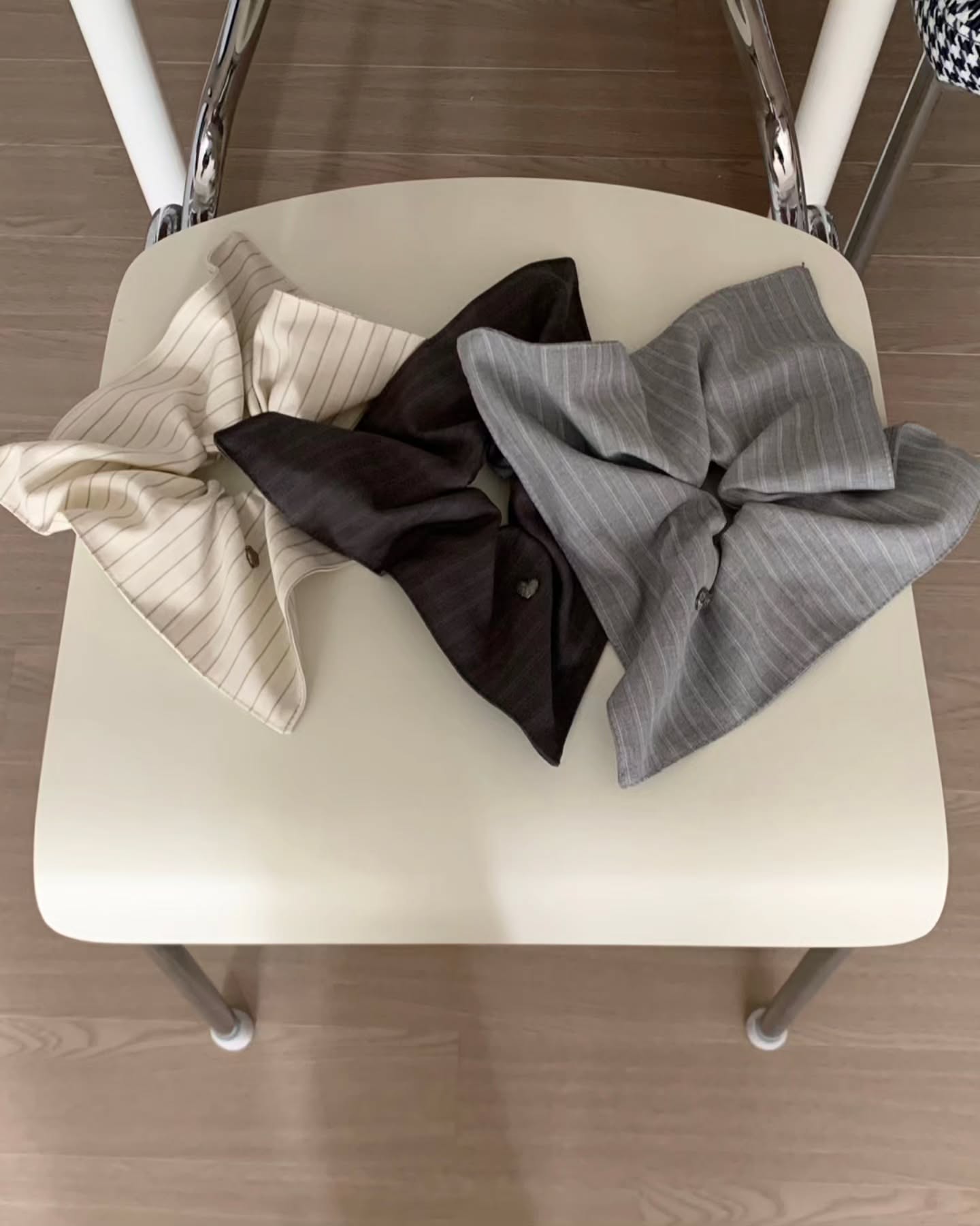 Eleanor Striped Scrunchie